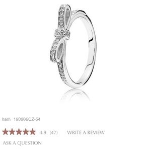 Pandora Bow Ring